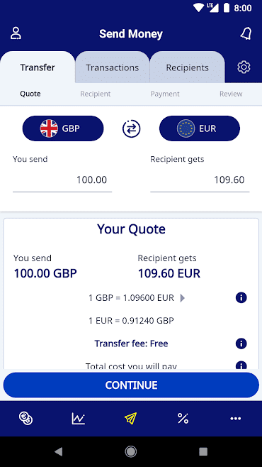 XE Currency Pro – مبدل پرامکانات ارز برای اندروید ! – XE 통화 프로 (프로) 6.5.6 3
