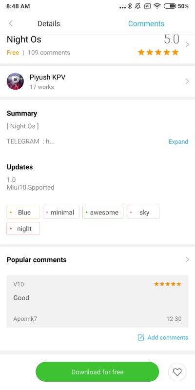 Xiaomi Themes – 샤오미 테마 7.2.5.3 5