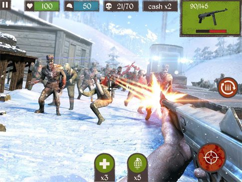 Zombie Call: Trigger Shooter – 좀비 호출: 트리거 슈터 1.7 버그판 1