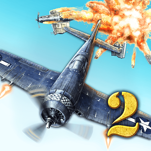 AirAttack 2 - Airplane Shooter - 에어어택 2 - 비행기 슈터 1.6.0 버그판 1 airattack 2 android games logo