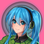 anime music radio pro logo