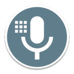 app search by voice full logo