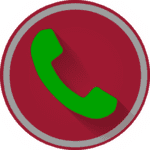 automatic call recorder premium logo
