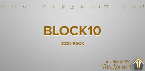 Block 10 (icon theme) - 블록 10 (아이콘 테마) 1.0.0 1 block 10 icon theme logo