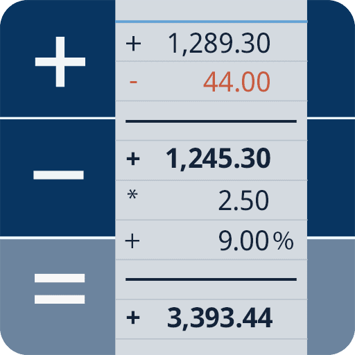 CalcTape Calculator with Tape - 칼크테이프 계산기 6.2.2.2 1 calctape smart calculator logo