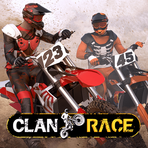 Clan Race: PVP Motocross races - 클랜 레이스: PVP 모토크로스 경주 2.1.1 버그판 1 clan race logo