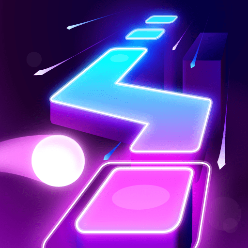 Dancing Ballz: 매직 댄스라인 타일 게임 2.6.0 버그판 1 dancing ballz music line logo