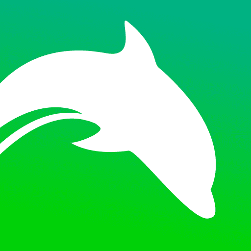 Dolphin Browser: 빠르고 비공개 12.4.1 1 dolphin browser logo