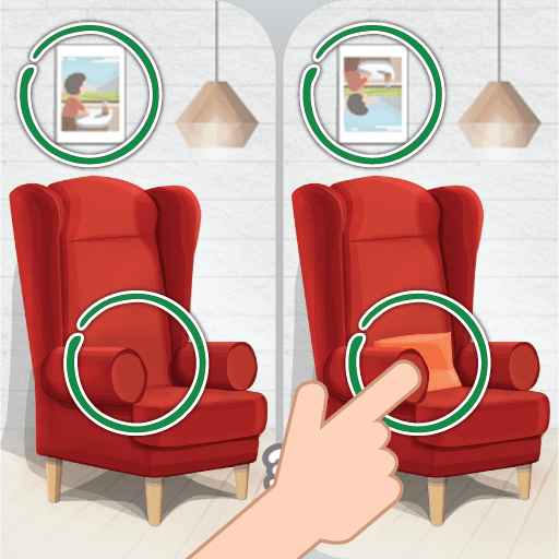 Find the differences 750 levels - 차이점을 찾아라 750 레벨 8.01 버그판 1 find the differences 750 levels logo