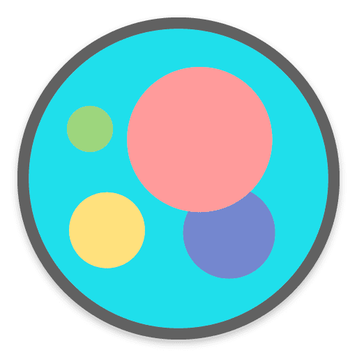 Flat Circle - Icon Pack - 플랫 서클 - 아이콘 팩 8.4 1 flat circle icon pack logo