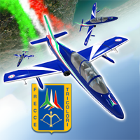 Frecce Tricolori Flight Sim - 프레체 트리콜로리 비행 시뮬레이터 1.0 버그판 1 frecce tricolori flight sim games logo