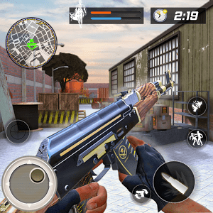 Frontline Combat Sniper Strike: Modern FPS hunter - 프론트라인 전투 저격수 스트라이크: 현대 FPS 헌터 1.0 버그판 1 frontline combat sniper strike logo