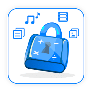 Gallery App Lock Behind Calculator - 갤러리 앱 잠금 계산기 뒤에 (프로) 1.0.2 1 gallery app lock behind calculator logo