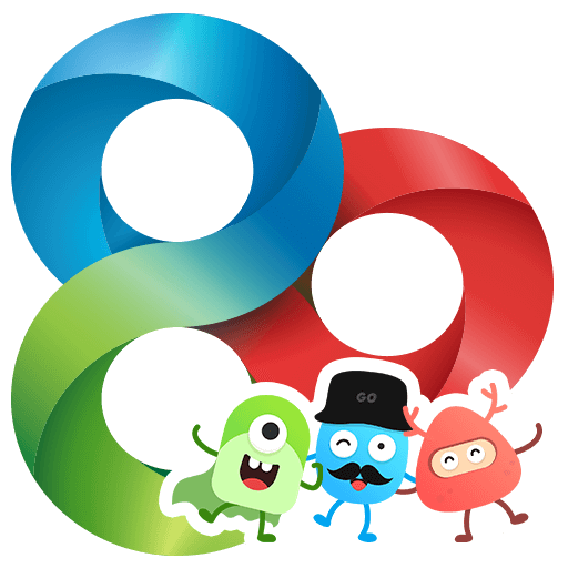 GO런처EX: 테마 및 월페이퍼 (풀) 3.33 1 go launcher z android logo