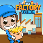 idle factory tycoon logo