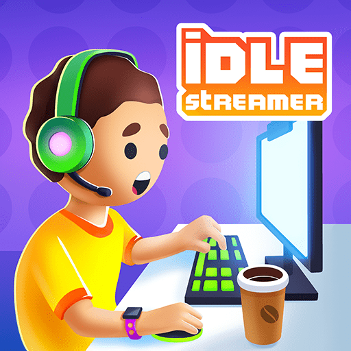 유휴 스트리머 — Tuber 게임 2.5.1 버그판 1 idle streamer android logo