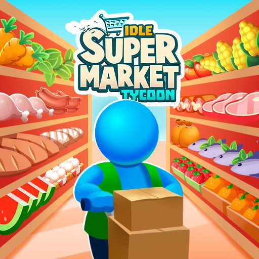 Idle Supermarket Tycoon - 아이들 슈퍼마켓 타이쿤 3.2.7 버그판 1 idle supermarket tycoon logo