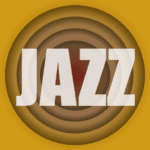 jazz blues music radio logo