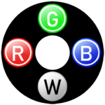 led rgb light strip ir remote logo