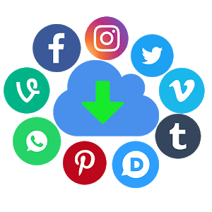 Mega Social Media Downloader - 메가 소셜 미디어 다운로더 1.1 1 mega social media downloader logo