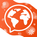mondly learn 33 languages free logo