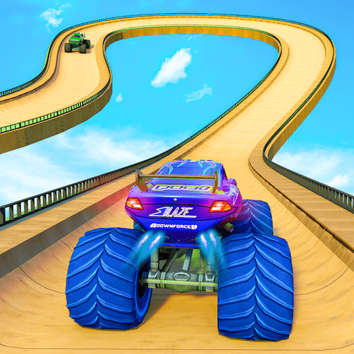Car Racing Monster Truck Games - 자동차 경주 몬스터 트럭 게임 2.09 버그판 1 monster truck race logo