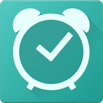 morning routine alarm clock logo