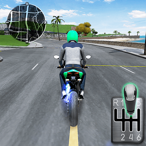 Moto Traffic Race 2 - 모토 트래픽 레이스 2 1.28.01 버그판 1 moto traffic race 2 android games logo