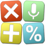 multi screen voice calculator logo