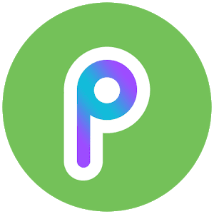 Pie Pi Launcher (PP Launcher, Android 9.0 P style) PRIME - 파이 파이 런처 (PP 런처, 안드로이드 9.0 P 스타일) 프라임 2.7 1 pie pi launcher android logo