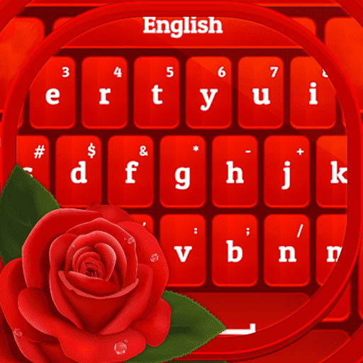 레드 로즈 키보드 2023 4.5.0 1 red rose keyboard full logo