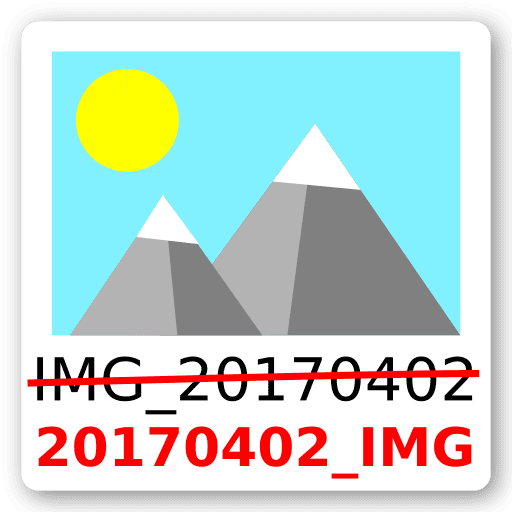 Rename Photos and Videos - 사진 및 비디오 이름 바꾸기 (프로) 1.12.0 1 rename photos and videos logo