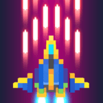 retro shooting android games logo