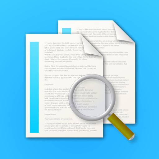 Search Duplicate File (SDF Pro) - 중복 파일 검색 (SDF Pro) 4.173 1 search duplicate file android logo