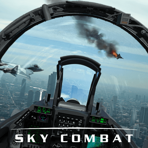 스카이 전투 - 전투기비행기게임 8.0 1 sky combat logo