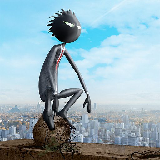 Amazing Crime Rope Stickman - 놀라운 범죄 로프 스틱맨 1.3.5 버그판 1 stickman rope vice vegas logo