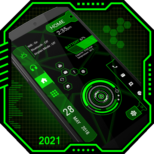 스트립 하이테크 실행기 2018 - 하이텍 테마 20.0 1 strip hi tech launcher 2021 logo