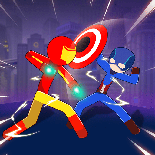 Super Stickman Heroes Fight - 슈퍼 스틱맨 히어로즈 전투 4.0 버그판 1 super stickman heroes fight logo