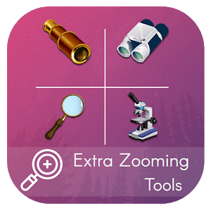 Telescope Microscope Magnifying Glass Simulation - 망원경 현미경 확대경 시뮬레이션 (프로) 1.3 1 telescope microscope magnifying glass simulation logo