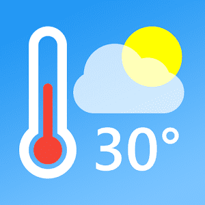 Temperature Today: Weather App - 오늘의 기온: 날씨 앱 (프로) 1.0.9 1 temperature today logo