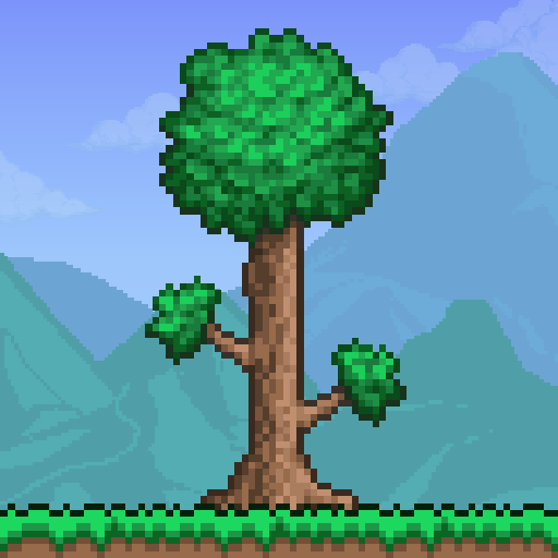 Terraria - 테라리아 1.4.4.9.6 버그판 1 terraria android logo