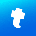 texty text on photos logo
