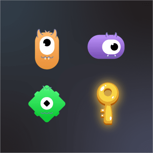 Trio - Puzzle Dungeon Heroes - 트리오 - 퍼즐 던전 히어로즈 0.6 1 trio android logo