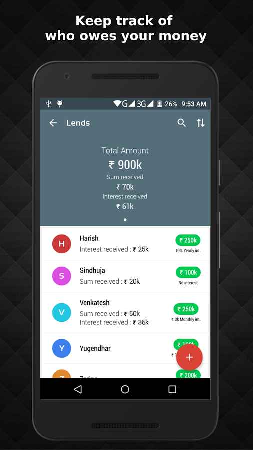 vMoneyTracker Pro – v머니트래커 프로 (프로) 1.39 4