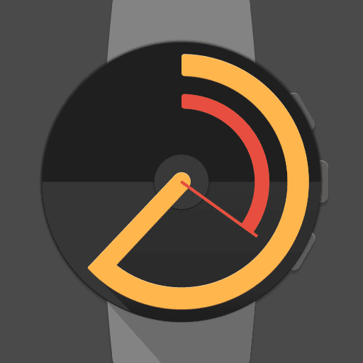 Watch Face - Pujie Black - 워치 페이스 - 푸지 블랙 5.1.5 1 watch face android logo