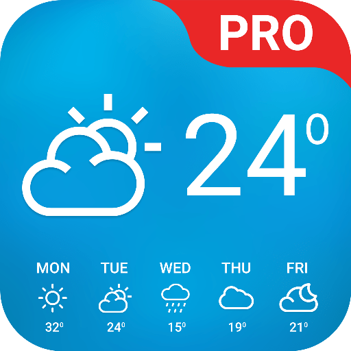 Weather App Pro - 날씨 앱 프로 (프로) 1.18 1 weather app pro android logo