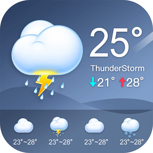Live Weather Forecast Radar - 실시간 기상 예보 레이더 (프리미엄) 1.4.6 1 weather forecast app logo