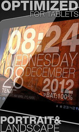 WP Clock Design Live Wallpaper – WP 시계 디자인 라이브 배경화면 2.3.1 1
