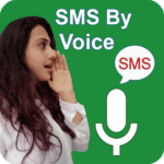 write sms by voice logo